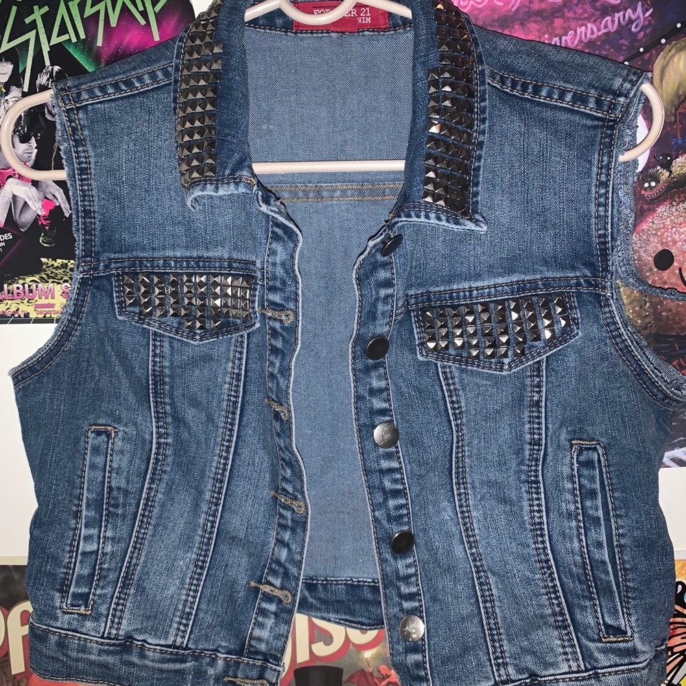 Studded vest